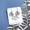 Tasmanian Blue Wren Dangle Earrings - Myrtle & Me Jewellery