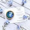 Forget Me Not Flower Brooch - Australian Nature Jewellery - Handmade In Tasmania