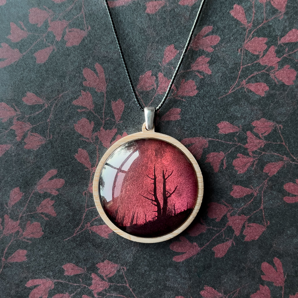 King Billy Pine - Tasmanian Handmade Necklace - Large Size - Myrtle & Me Jewellery