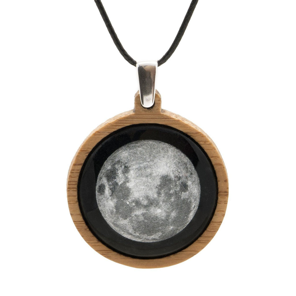 Supermoon Handmade Bamboo Pendant - Myrtle & Me - Australian Made Eco  Jewellery