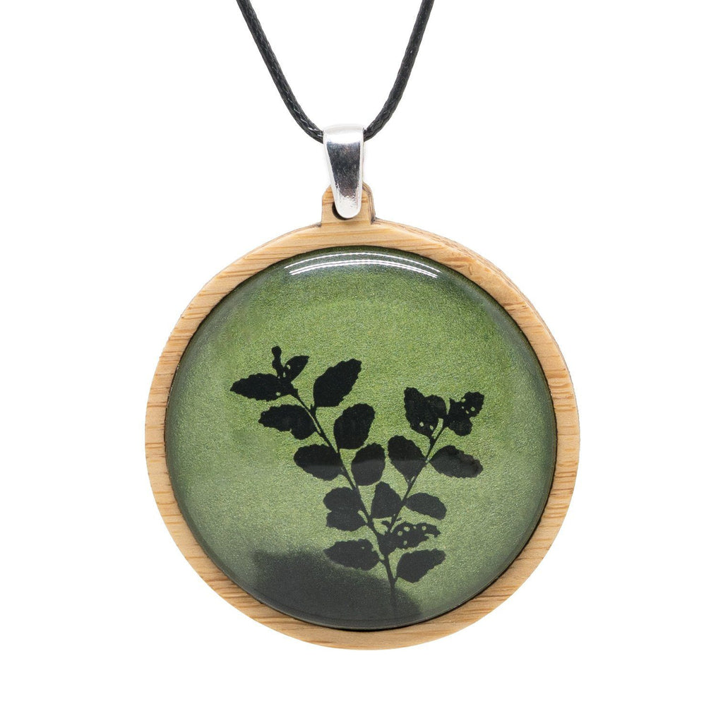 Myrtle Leaves - Pendant (Large)-Pendant-Myrtle & Me