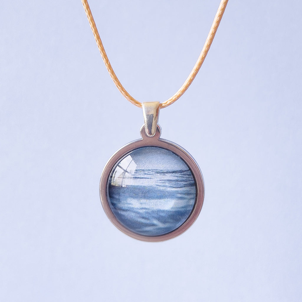 Fortescue Bay Tasmania Handmade Necklace - Stainless Steel - Myrtle & Me Jewellery