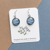 Fortescue Bay Tasmania Handmade Dangle Earrings - Three Capes - Myrtle & Me Jewellery