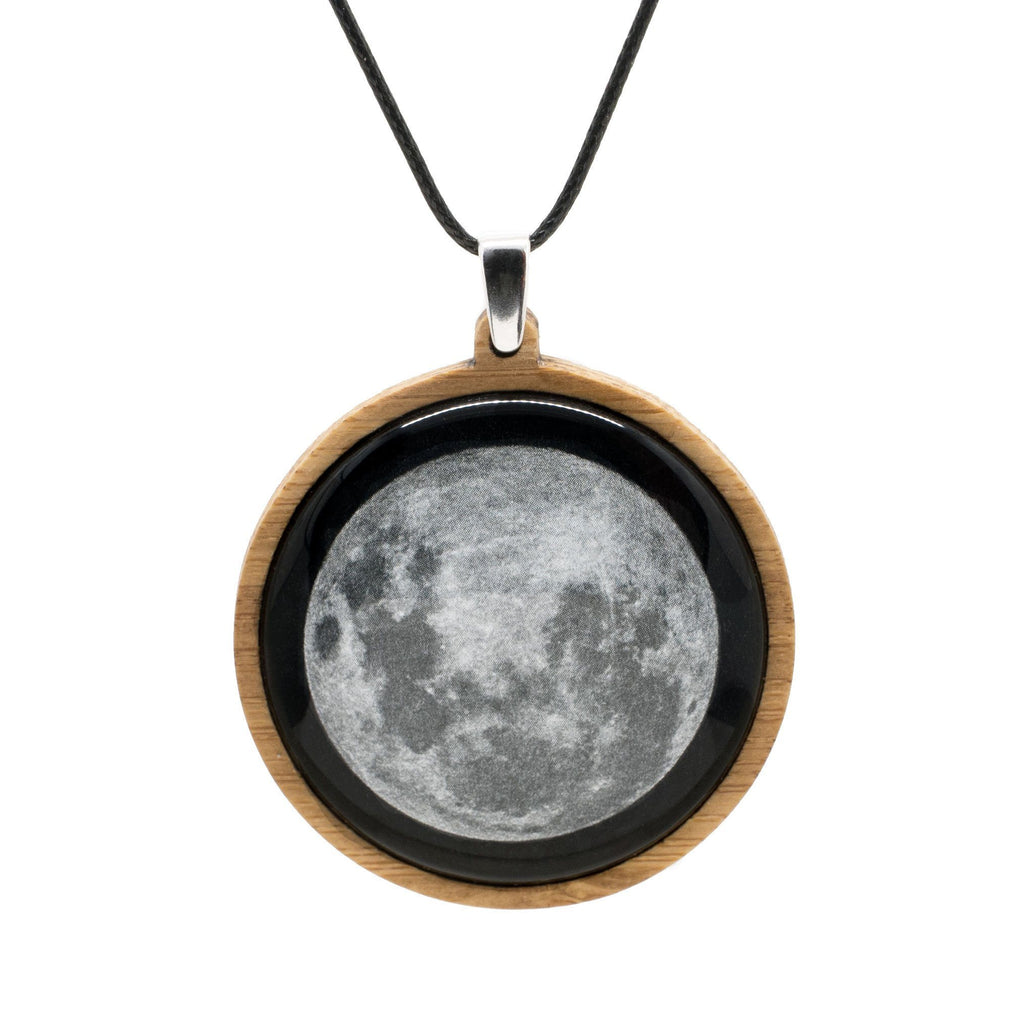 Supermoon Handmade Pendant - Myrtle & Me - Australian Made Jewellery