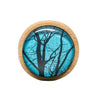 Blue Tasmanian Trees Handmade Brooch - Myrtle & Me Jewellery
