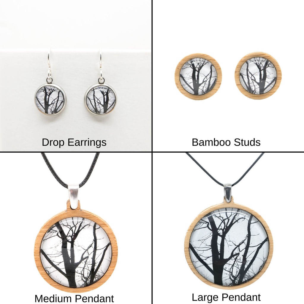 Winter Trees - Brooch-Brooch-Myrtle & Me