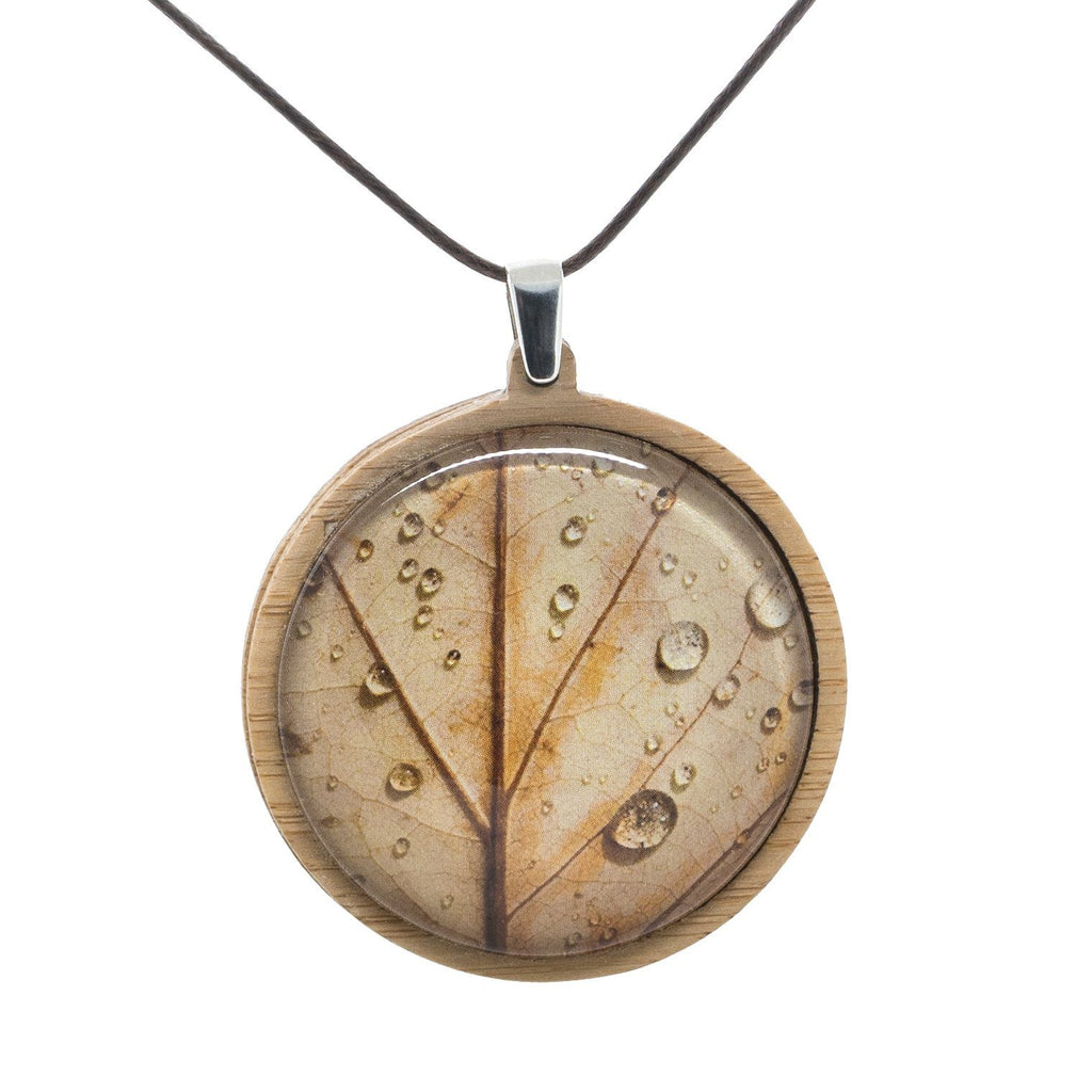 Tasmanian Autumn Leaf - Handmade Necklace - Myrtle & Me