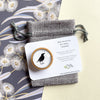 Black Currawong Tasmanian Bird Brooch - Handmade Nature Jewellery - Myrtle and Me