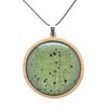 Green Buttongrass - Pendant (Large)-Pendant-Myrtle & Me