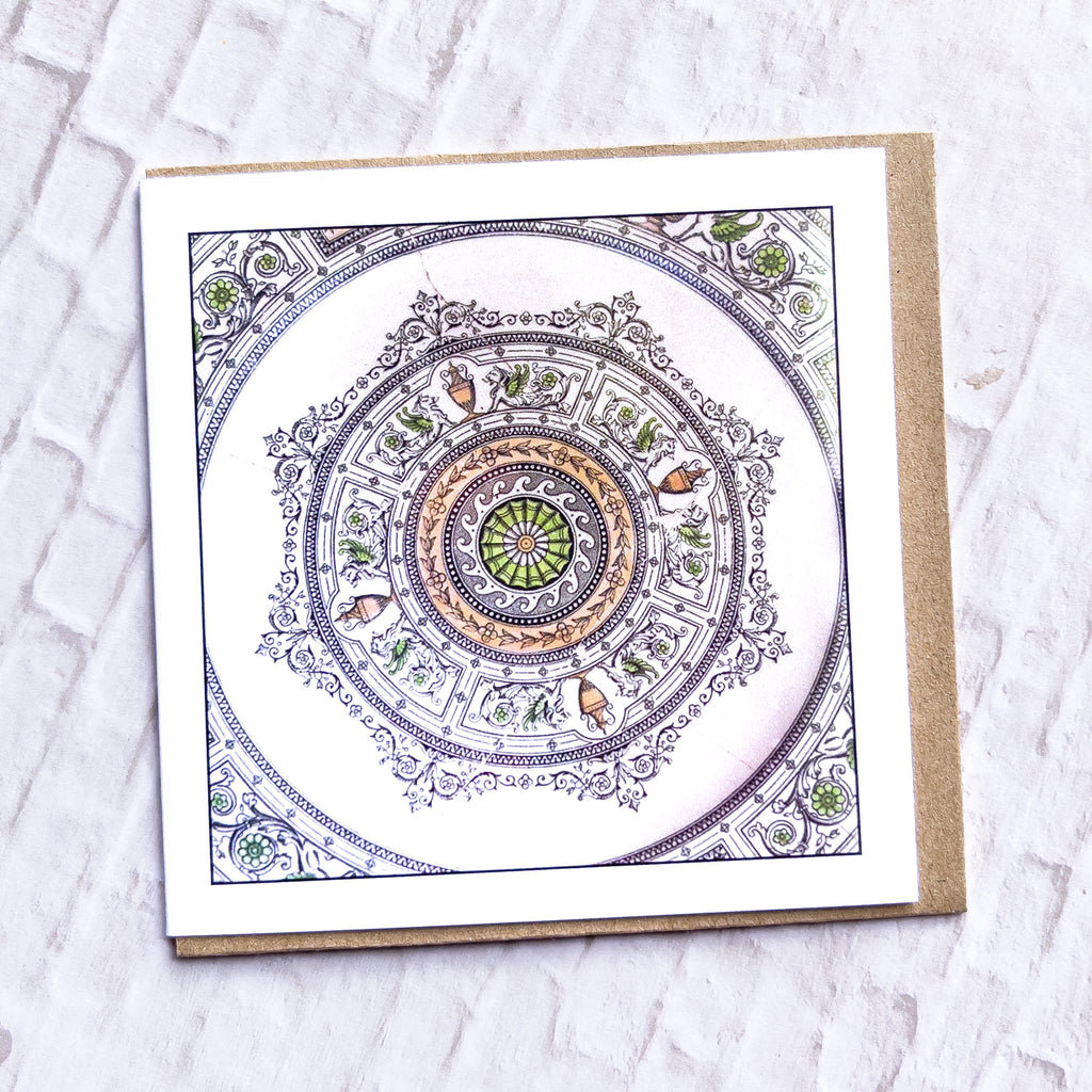 Plate at Commandant's House Port Arthur Tasmania - Greeting Card - Myrtle & Me