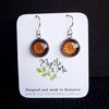 Port Arthur Tasmania Handmade Drop Earrings - Bronze - Myrtle & Me Jewellery